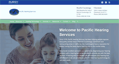 Desktop Screenshot of pacifichearing.com